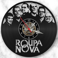 Relógio Parede Roupa Nova Música Brasileira Disco Vinil Lp - comprar online