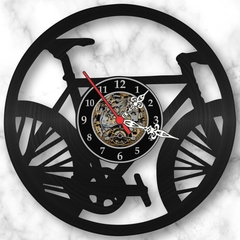 Relógio Parede Ciclismo Bicicleta Bike Mtb Esportes Vinil Lp - comprar online