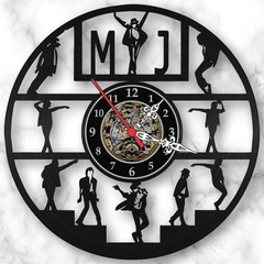 Relógio Parede Michael Jackson Musica Pop Disco Vinil Lp - comprar online
