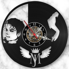 Relógio Parede Michael Jackson Musica Pop Vinil Lp Anos 90 - comprar online