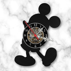 Relógio Parede Mickey Desenho Series Tv Nerd Geek Vinil Lp - comprar online