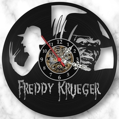 Relógio Parede Freddy Krueger Terror Filmes Tv Vinil Lp - comprar online