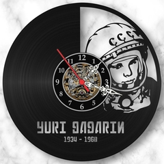 Relógio Parede Yuri Gagarin Astronauta Nerd Geek Vinil Lp - comprar online