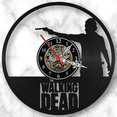 Relógio Parede Walking Dead Filmes Series Nerd Geek Vinil Lp - comprar online
