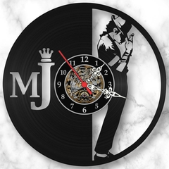 Relógio Parede Michael Jackson Musica Pop Vinil Lp Arte Deco - comprar online