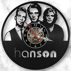 Relógio Parede Hanson Bandas Pop Musica Vinil Lp Decoração - comprar online