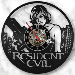 Relógio Parede Resident Evil Games Playstation Decoração - comprar online