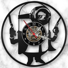 Relógio Parede Minion Malvado Favorito Desenho Tv Vinil Lp - comprar online