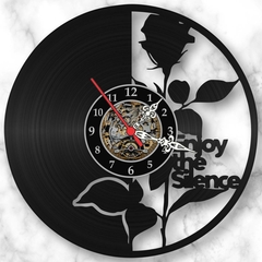 Relógio Parede Enjoy The Silence Depeche Mode Vinil Lp Arte - comprar online