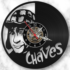 Relógio Parede Chaves Filmes Series Tv Nerd Geek Vinil Lp