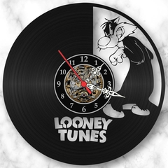 Relógio Frajola Looney Tunes Desenho Warner Vinil Lp Decor - comprar online