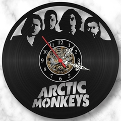 Relógio Parede Artic Monkeys Rock Indie Musica Disco Vinil - comprar online