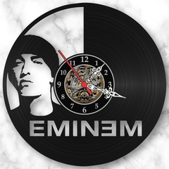 Relógio Parede Eminem Bandas Rap Musica Vinil Lp Decoração - comprar online
