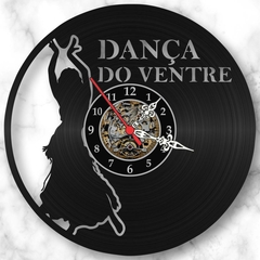 Relógio Parede Dança Do Ventre Música Vinil Lp Decoração - comprar online