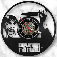 Relógio Psicose Filmes Psycho Series Tv Nerd Geek Vinil Lp - comprar online