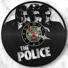 Relógio Parede The Police Bandas Pop Musica Vinil Lp Clock - comprar online