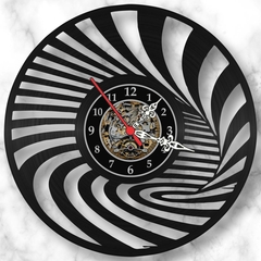 Relógio Parede Psicodélico Nerd Geek Vinil Lp Decor Clock - comprar online