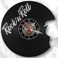 Relógio Parede Rock N Roll Bandas Rock Musica Disco Vinil Lp