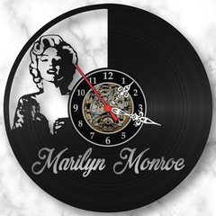 Relógio Marilyn Monroe Filmes Series Tv Nerd Geek Vinil Lp - comprar online