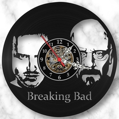 Relógio Breaking Bad Filmes Series Tv Nerd Geek Vinil Lp - comprar online