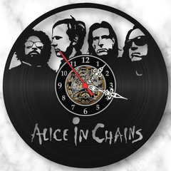 Relógio Parede Alice In Chains Bandas Rock Musica Vinil Lp - comprar online