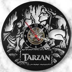 Relógio Tarzan Jane Desenho Filme Serie Tv Nerd Vinil Lp - comprar online