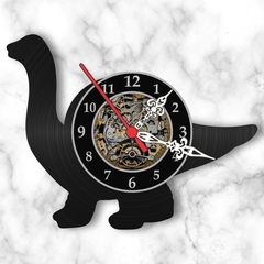 Relógio Parede Dinoussauro Nerd Geek Vinil Lp Decoração Arte - comprar online