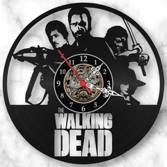 Relógio Walking Dead Terror Filmes Series Tv Vinil Lp Arte - comprar online