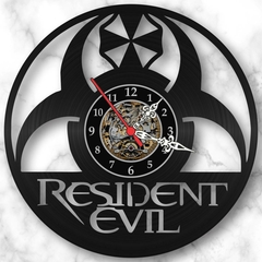 Relógio Resident Evil Games Playstation Filme Serie Vinil Lp - comprar online