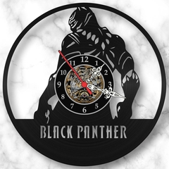 Relógio Pantera Negra Heróis Filmes Series Tv Geek Vinil Lp - comprar online