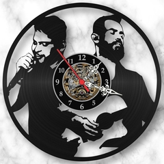 Relógio Parede Jorge E Mateus Sertanejo Musica Vinil Lp - comprar online