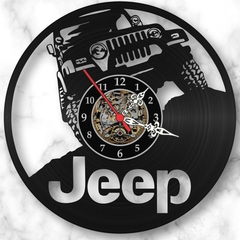 Relógio Parede Jeep Carros Trilhas Aventuras Disco Vinil Lp - comprar online