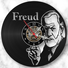 Relógio Freud Psicanálise Psiquiatra Nerd Geek Vinil Lp - comprar online