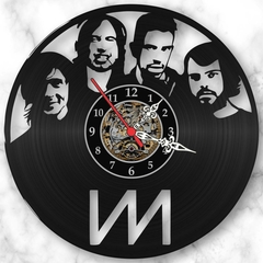 Relógio Parede Vespas Mandarinas Bandas Rock Musica Vinil Lp - comprar online