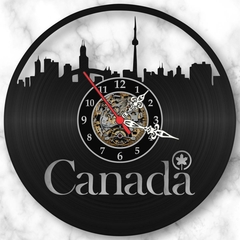 Relógio Canadá País Viagen Agência Turismo Cidades Vinil Lp - comprar online