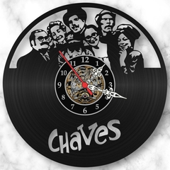 Relógio Turma Do Chaves Series Filmes Tv Nerd Geek Vinil Lp