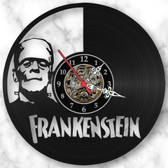 Relógio Frankenstein Filmes Series Tv Nerd Geek Vinil Lp - comprar online