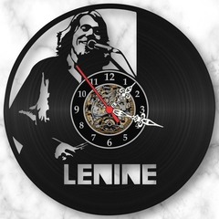Relógio Parede Lenine Mpb Musica Vinil Lp Decoração Retrô - comprar online