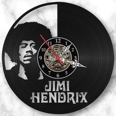 Relógio Jimi Hendrix Bandas Rock Guitarra Musica Vinil Lp - comprar online