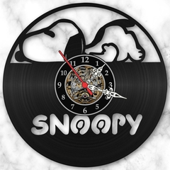 Relógio Snoopy Desenhos Filmes Series Tv Nerd Geek Vinil Lp - comprar online