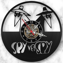 Relógio Parede Spy Vs Spy Musica Ska Pub Rock Vinil Lp Arte