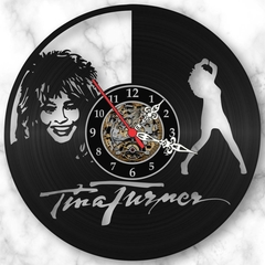 Relógio Parede Tina Turner Vinil Lp Decoração Retrô Vintage - comprar online