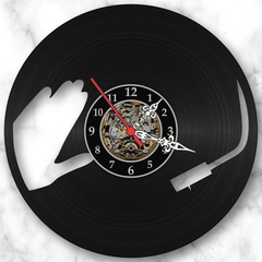 Relógio Parede Dj Musica Eletrônica Vinil Lp Decoração Retrô - comprar online