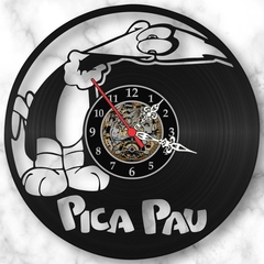 Relógio Pica-pau Desenho Filmes Series Tv Nerd Geek Vinil Lp - comprar online