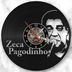 Relógio Zeca Pagodinho Samba Musica Disco Vinil Lp Retrô - comprar online