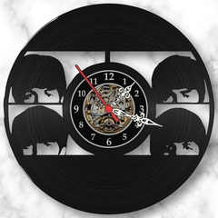 Relógio Parede Beatles Bandas Rock Musica Vinil Lp Decoração - comprar online