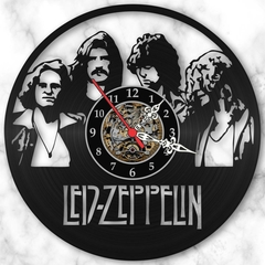 Relógio Parede Led Zeppelin Bandas Rock Musica Vinil Lp - comprar online