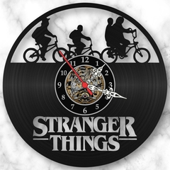 Relógio Stranger Things Filmes Series Tv Nerd Geek Vinil Lp - comprar online