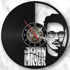 Relógio Parede John Mayer Bandas Rock Musica Vinil Lp Arte - comprar online