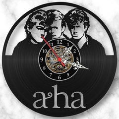 Relógio Parede A-ha Banda Rock Musica Vinil Lp Decoração Art - comprar online